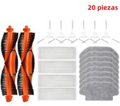 For Xiaomi Robot Vacuum S10 S12 T12 B106GL/ Mop 2S XMSTJQR2S / 3C B106CN Parts Accessories Main Side Brush Filter Mop
