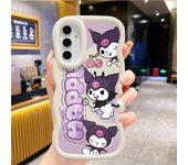 Kuromi Sanrio Phone Case for Samsung Galaxy A20 A30 A50s A02s A03 Core A04e A05s A11 A12 A13 A14 A15 Shell Cover