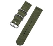 18mm 20mm 22mm 24mm Nylon Fabric Watch Bands Sport Strap For Samsung Galaxy Watch 3 Band Bands Amazfit GTR GTS Huawei GT2