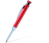2.8mm Solid Carpenter Mechanical Pencil with Sharpener for Woodworking Construction Long Head Carpenter Pencil Stationery Supply