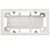 SIMON 270 | Caja de superficie con 2 elementos blanco 20000752-090