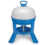 BEBEDERO SIFON - 20 LTS. GAUN  Bebedero de sifón de gran capacidad de 20 litros. Fabricado en plástico resistente de primera calidad. El agua se almacena fresca y limpia por más tiempo. El bebedero se llena por el tapón roscado de la parte superior.