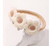 Cute Flowers Headband for Baby Girls Elastic Soft Newborns Butterfly Bows Hair Band Infant Hair Accessories Wholesale