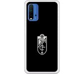 Funda original compatible con Xiaomi Redmi 9T/Pocophone M3 - Granada Fondo Negro Escudo Blanco SS18-19