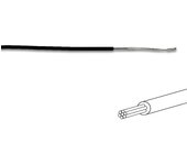 Cable de Montaje Velleman PVCCU Estañado Multifilar Negro 100m