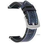 18 24 20mm 22mm Leather Strap for Samsung Galaxy Watch 7/6/5/4 40 44mm Vintage Bracelet for Xiaomi for Redmi Watch 3 Lite/Active
