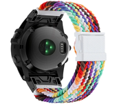 22 26mm Nylon WristbandFor Garmin Forerunner 935 945 955/Fenix 7 7X 6 6X Pro 5 5X Plus/Coros VERTIX 2 Strap Bracelet Belt Correa
