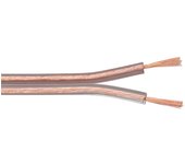 Krang Cable Paralelo 2x2.5mm Transparente Polarizado 100m para Altavoces
