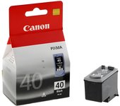 Canon cartucho negro pg40 ip/1600/1900/2200/1200/1300/1700/2600 jx/200/500 mp/150/160/170/180/450/460/210/220/140 mx/300/310