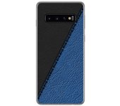 Tumundosmartphone Funda Gel Tpu para Samsung Galaxy S10 Plus diseño Cuero 02 Dibujos