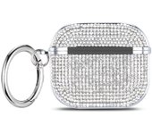 Beautiful Rhinestone Bling Hard Plastic Cover Case Fr AirPods 2/3/Pro 1 2 Hook