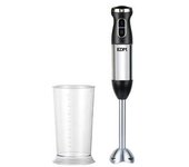 Batidora de Mano 600W EDM - Mango Ergonómico - Cuchillas de Acero Inoxidable