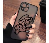 Popular Game Super Mario Phone Case For Apple iPhone 14 13 12 11 XS Mini Pro Max 8 7 XR X Matte Frosted Translucent