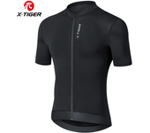 X-TIGER Cycling jersey Men Women Breathable Short Shirt Quick Dry Bike Slim Fit Pro Cycling Jersey SPF 50 MTB Road Bike Jersey