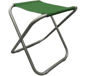 Taburete Plegable de Playa Startelectric Gerimport - Estructura de Hierro en Forma de Tijera - Medida 38x33x39 Cm - 3 Colores Disponibles