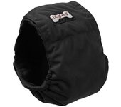 Mascota perro macho paño pañal fisiológico sanitario perro pantalones cortos ropa interior pantalón para mascotas perros pañal-estro cubierta elasticidad beige XXL