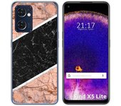 Funda Silicona para Oppo Find X5 Lite 5G diseño Mármol 07 Dibujos