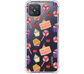 Tumundosmartphone Funda Silicona Antigolpes para Oppo Reno 4Z 5G diseño Dulces 01 Dibujos