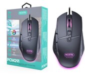Ratón Gaming Óptico RGB 1200/2400/4800/7200 DPI PCM291 marca Accetel