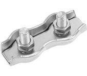 GRAMPO CABO AÇO DUPLO 4MM