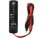 Yato YT-83101 medidor de energía y batería Negro