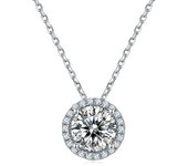 925 Pure Silver Inlaid Zircon Necklace For Women Shining Brightly With Carat Earrings And Bracelet Set For Weddings And Banquets