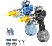 Pistolas de agua eléctricas para adultos y niños, pistola de agua automática de alta potencia, pistola de agua de largo alcance Ultimate Battle Blaster para verano, para exteriores, playa, piscina, Aqua Shooter Hydro Blaster (azul)