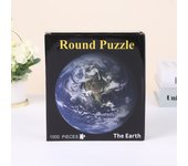 Adult Puzzle 1000 Pieces Challenge Games Learning Educational Puzzle Toys Moon Puzzle Rainbow Starry Space Traveler Flat Puzzle