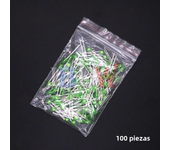 100PCS/lot 3mm LED Diode F3 Assorted Kit ibuw White Green Red Blue Yellow Orange Pink Purple Warm White DIY Light Emitting Diode