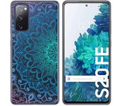 Tumundosmartphone Funda Gel Transparente para Samsung Galaxy S20 FE diseño Mandala Dibujos