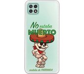 Funda compatible con Samsung Galaxy A22 5G - No estaba muerto andaba de parranda