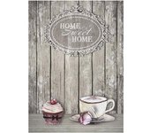 Papel de Arroz A4 Sweet Home - Papel Fino y Duradero - Patrones Decorativos