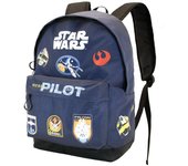 Star Wars Pilot Mochila HS FAN, Azul Oscuro