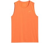 Camiseta sin mangas naranja 4F naranja hombre