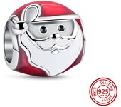 New 925 Silver Santa Claus Elk Deer Snowflake Tree Candy Cane Socks Hat Christmas Beads Fit Pandora Charms Bracelet DIY Jewelry
