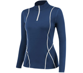 Female autumn and winter plus fleece long-sleeved T-shirt yoga sports wear fitness running training slim top half zipper hoodie