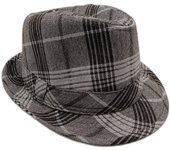 Kebedo Moda Sombrero Fedora Clásico Hombre con Estilo y Durabilidad para Cualquier Ocasión Talla 57-58 CM