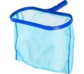 Skimmer de piscina profesional - Red de malla fina - Adecuado para spas, piscinas, fuentes, estanques - para limpiar hojas y residuos de la piscina (azul)