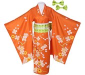 Disfraz de kimono japonés para mujer, disfraz de Halloween