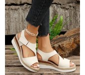 Zapatos de Punta Abierta, Comodas, Estilo Bohemio, para Verano, Playa
