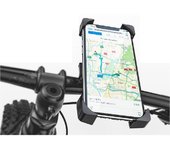 para Htc Wildfire E2 Plus (2021) Soporte para Manillar de Bicicleta y Moto Automatico  - Negro