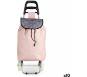 Carro de Compra Rosa 3,3 L 20 x 95 x 34 cm (10 Unidades)