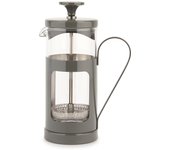 LA CAFETIERE Cafetera Monaco de vidrio/acero inoxidable, 3 tazas (gris)