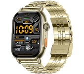 Reloj inteligente popular con llamadas, podómetro, monitorización de la frecuencia cardíaca y la presión arterial, reloj multifunción para deportes al aire libre.