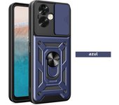 Shockproof Armor Magnetic Case for OPPO A98 A94 A93 A92 A79 A78 A77 A76 A74 A73 A72 A58 A57 A56 5G 4G Slide Camera Protect Cover