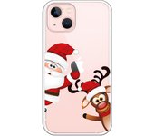 Carcasa para iPhone 13 - Santa Claus Asomado
