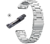 Quick Fit 22mm 26mm Stainless Stee Strap For Garmin Watch Fenix 7X 7 Solar 6x Pro/Fenix 6 Pro /Fenix 6 Sapphire /Forerunner 935