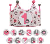 Corona de Cumpleaños Anak-Anak de 1-9 Años