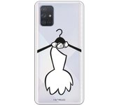 Funda original compatible con Samsung Galaxy A71 - Flintstones Wilma Outfit