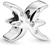 Charm of the Zodiac Piscis brilliant en Plata esterlina para mujer de Pandora Moments. Viene con Caja de Giunta original.